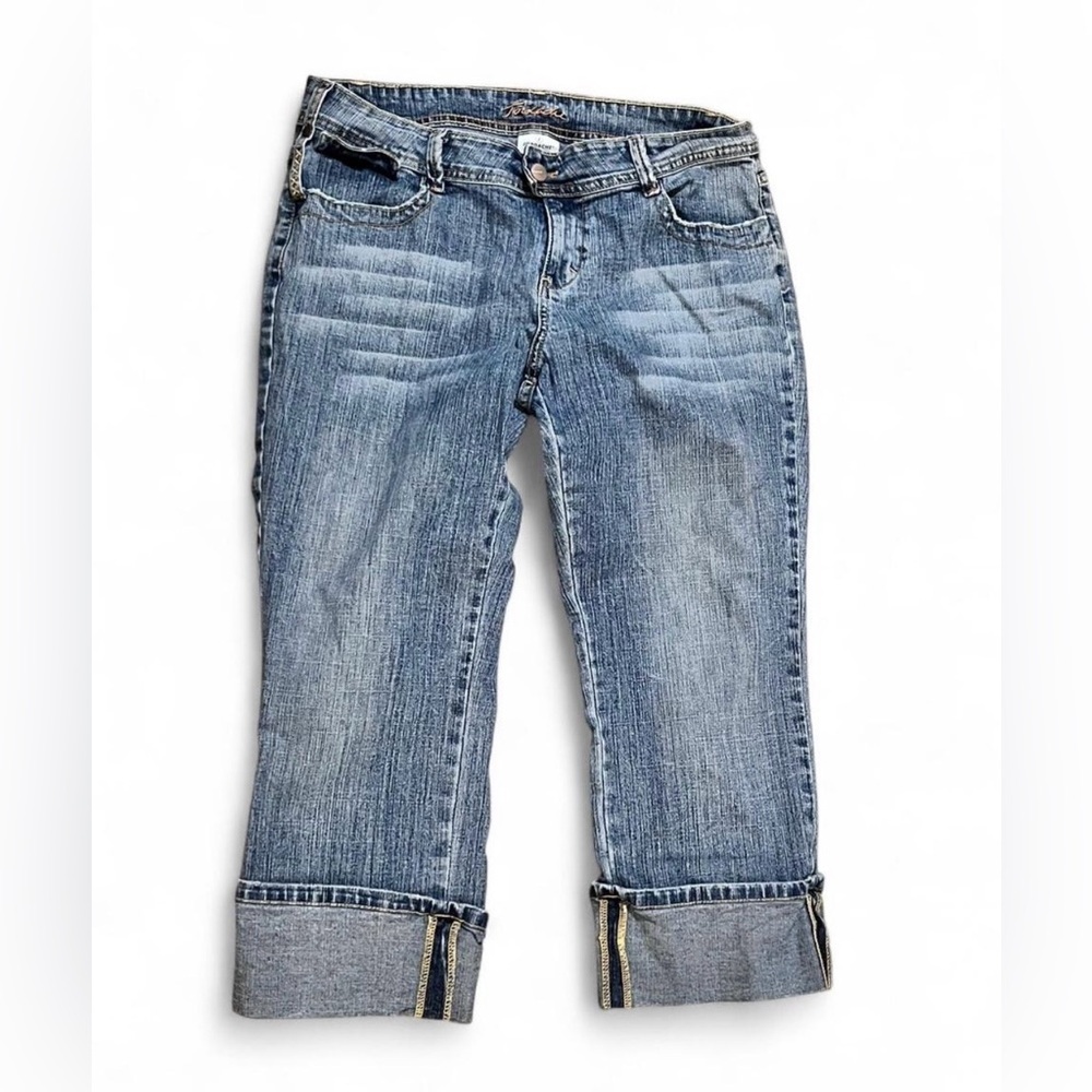 Jordache Denim Cropped Jeans Y2K Size 13/14